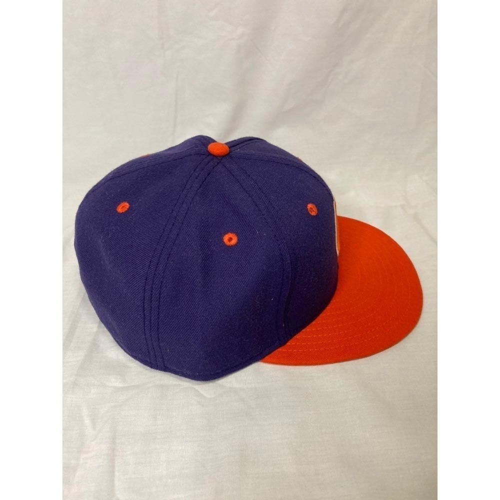 New Era Clemaon Baseball Hat Size 8 - Picture 4 of 6